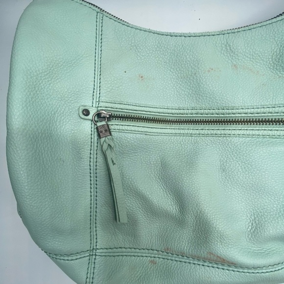 The Sak Pebble Leather Honeydew Hobo Bag - Picture 12 of 16